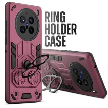 Heavy Duty Shockproof Case with Reinforced Corners for Vivo X200 Pro 5G , Soft Cushioning & Camera Protection