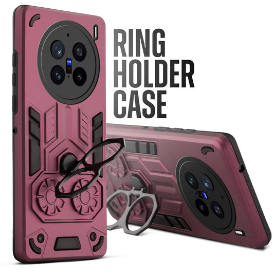 Heavy Duty Shockproof Case with Reinforced Corners for Vivo X200 Pro 5G , Soft Cushioning & Camera Protection