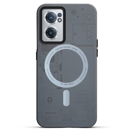 Mechanical Circuit Print Hard Back Cover For OnePlus Nord CE 2 5G