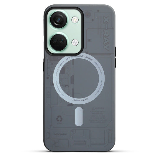 Mechanical Circuit Print Hard Back Cover For OnePlus Nord 3 5G