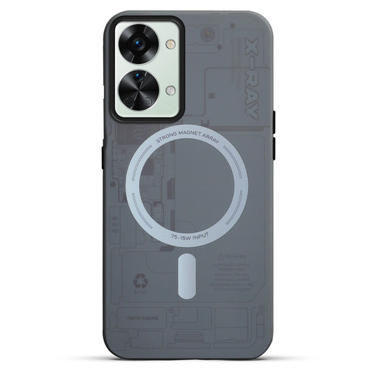 Mechanical Circuit Print Hard Back Cover For OnePlus Nord 2T 5g