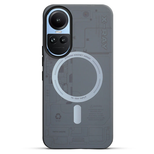 Circuit Printed Hard Back Cover Case For Oppo Reno 10 5G