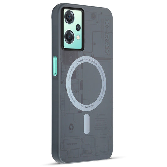 Mechanical Circuit Print Hard Back Cover For OnePlus Nord CE 2 Lite 5G