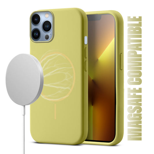 MagSafe Compatible Liquid Silicone Case For Apple iphone 13 Pro Max