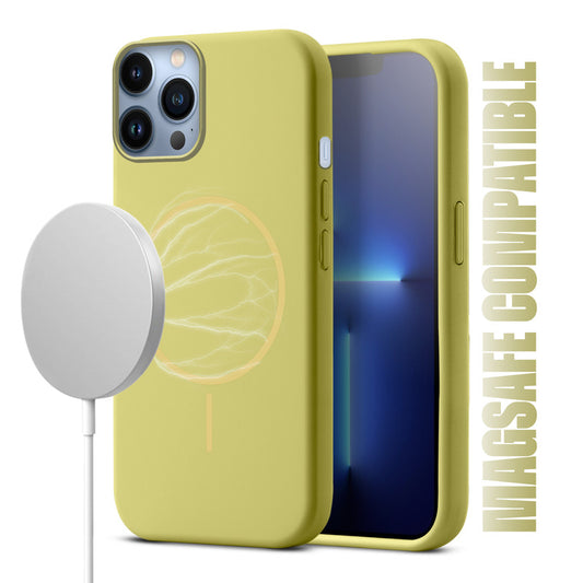 MagSafe Compatible Liquid Silicone Case For Apple iPhone 13 Pro
