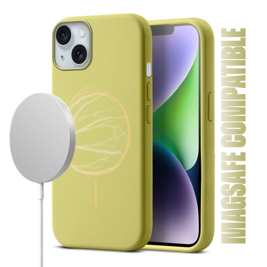 MagSafe Compatible Liquid Silicone Case For Apple iPhone 14 Plus