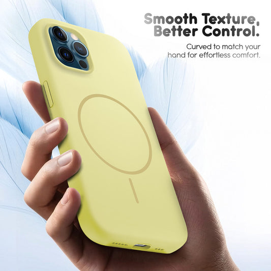 Cloud Feel Silicone Case for Apple iphone 12 Pro Max – Supports Wireless Charging