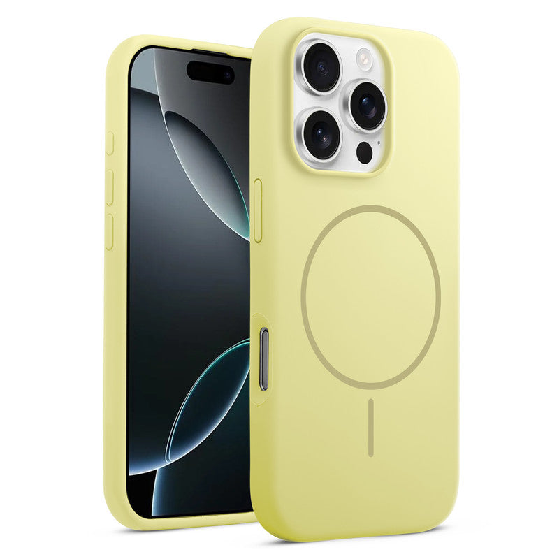 Cloud Feel Silicone Case for Apple iPhone 16 Pro – Supports Wireless Charging