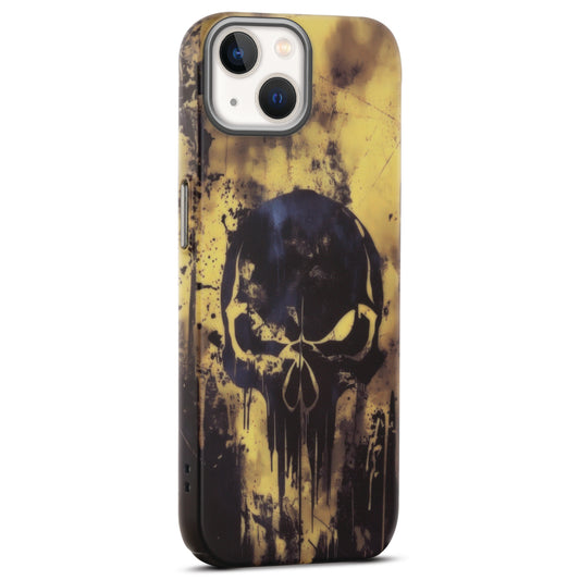 Nightfall Skull Cluster Design With Hard Back Case For Apple iPhone 14
