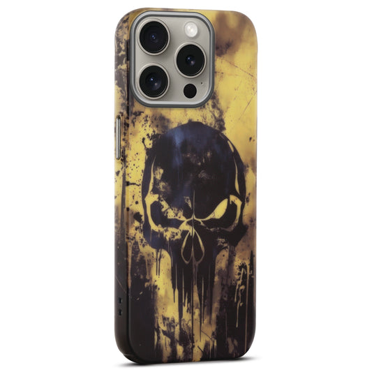 Nightfall Skull Cluster Design With Hard Back Case For Apple iPhone 15 Pro Max