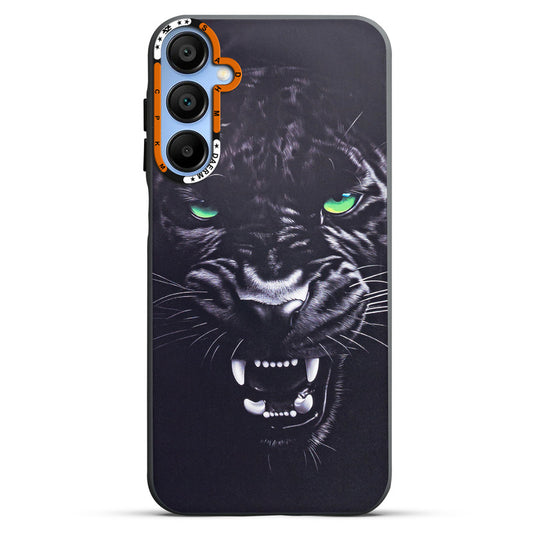 Dark Aesthetic Wild Animal Printed Back Cases For Samsung A15 5G