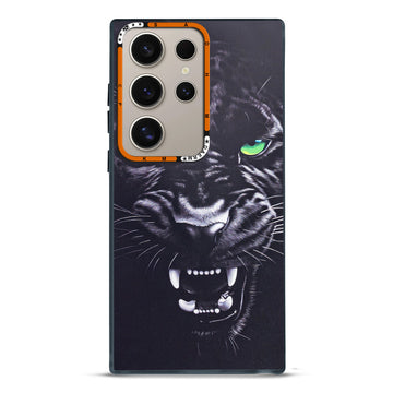 Dark Aesthetic Wild Animal Printed Back Cases For Samsung S23 Ultra 5G