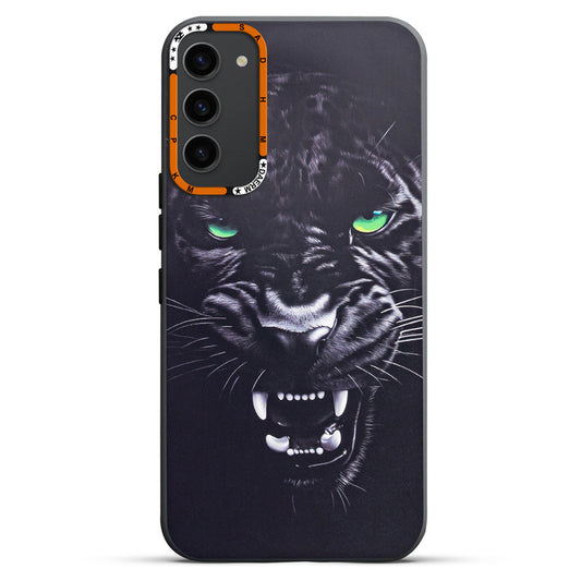 Dark Aesthetic Wild Animal Printed Back Cases For Samsung S23 5G