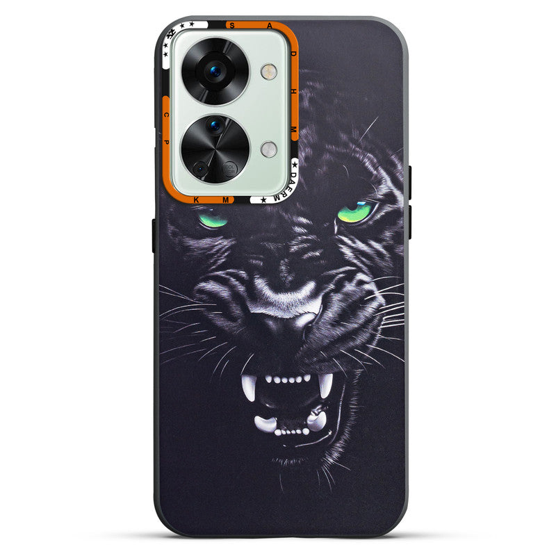 Dark Aesthetic Wild Animal Printed Back Cases For OnePlus Nord 2T 5G