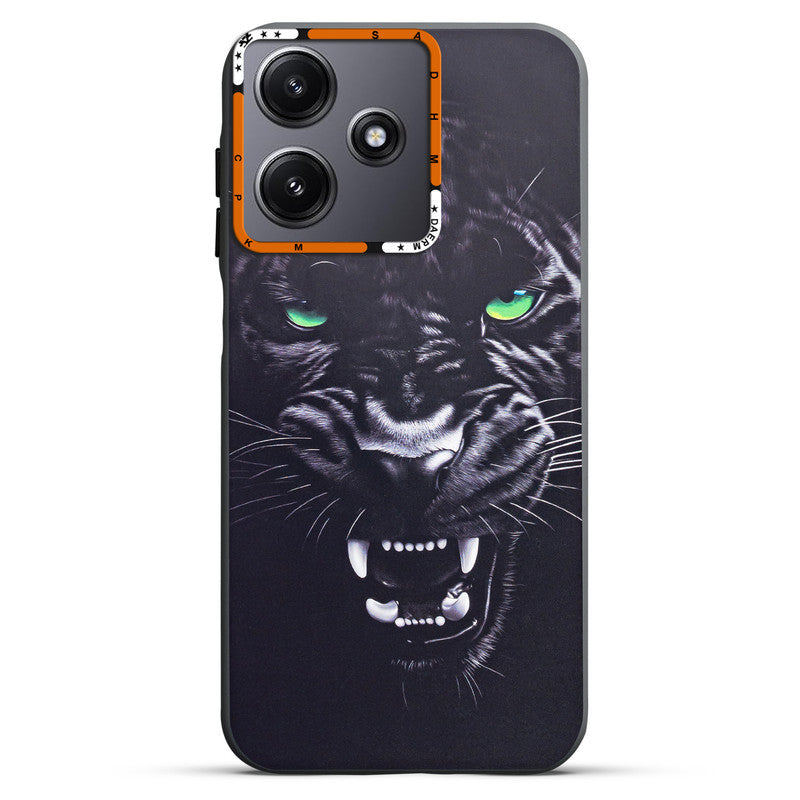 Dark Aesthetic Wild Animal Printed Back Cases For Redmi 12 5G