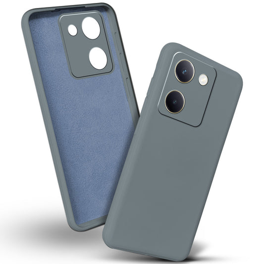 Premium Matte Silicone Back Cover for Vivo Y300 Plus 5G