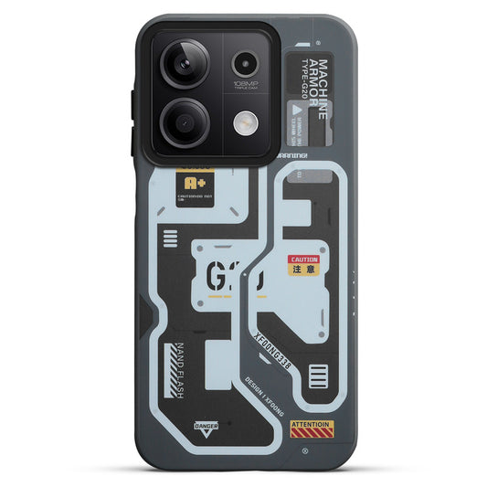 Circuit Printed Back Cover Case Redmi Note 13 5G