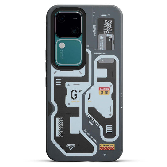 Circuit Printed Back Cover Case Vivo V30 Pro 5G