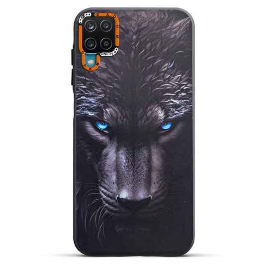 Dark Aesthetic Wild Animal Printed Back Cases For Samsung A12