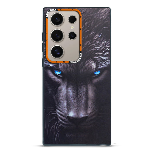 Dark Aesthetic Wild Animal Printed Back Cases For Samsung S23 Ultra 5G