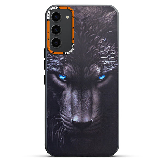 Dark Aesthetic Wild Animal Printed Back Cases For Samsung S23 5G