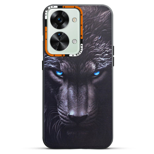 Dark Aesthetic Wild Animal Printed Back Cases For OnePlus Nord 2T 5G