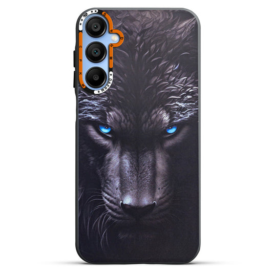 Dark Aesthetic Wild Animal Printed Back Cases For Samsung A15 5G