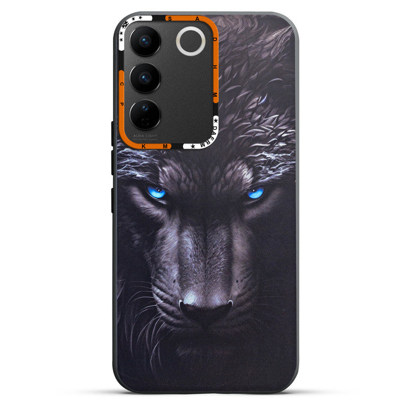 Dark Aesthetic Wild Animal Printed Back Cases For Vivo V27 Pro 5G