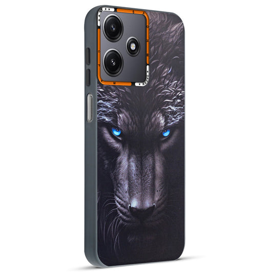 Dark Aesthetic Wild Animal Printed Back Cases For Redmi 12 5G