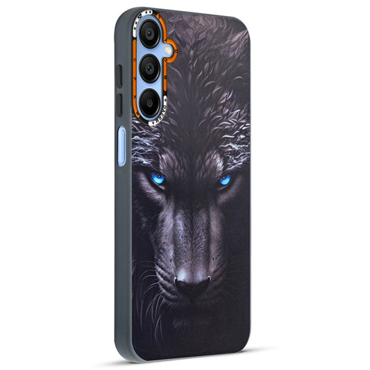 Dark Aesthetic Wild Animal Printed Back Cases For Samsung A15 5G