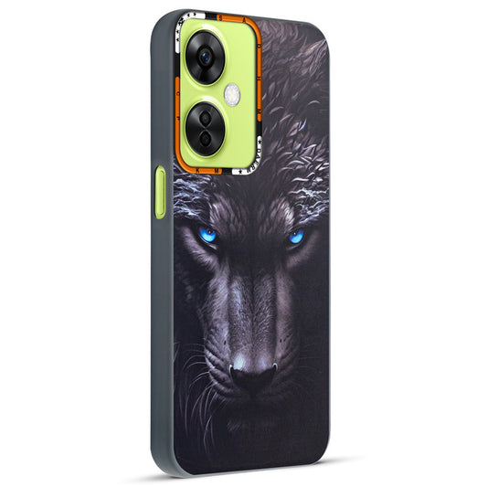 Dark Aesthetic Wild Animal Printed Back Cases For OnePlus Nord CE 3 Lite 5G