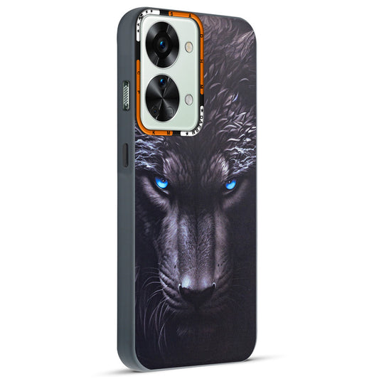 Dark Aesthetic Wild Animal Printed Back Cases For OnePlus Nord 2T 5G