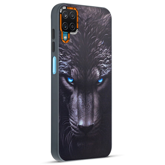 Dark Aesthetic Wild Animal Printed Back Cases For Samsung A12