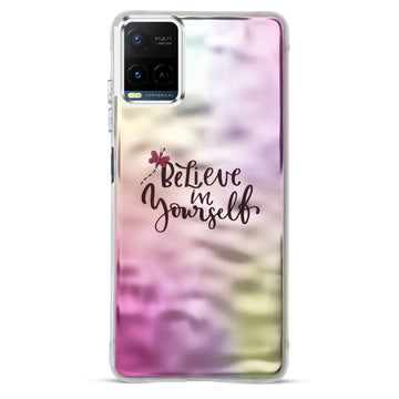 Wrinkle & Artistic Wave Printed Phone Case For Vivo Y21 2021