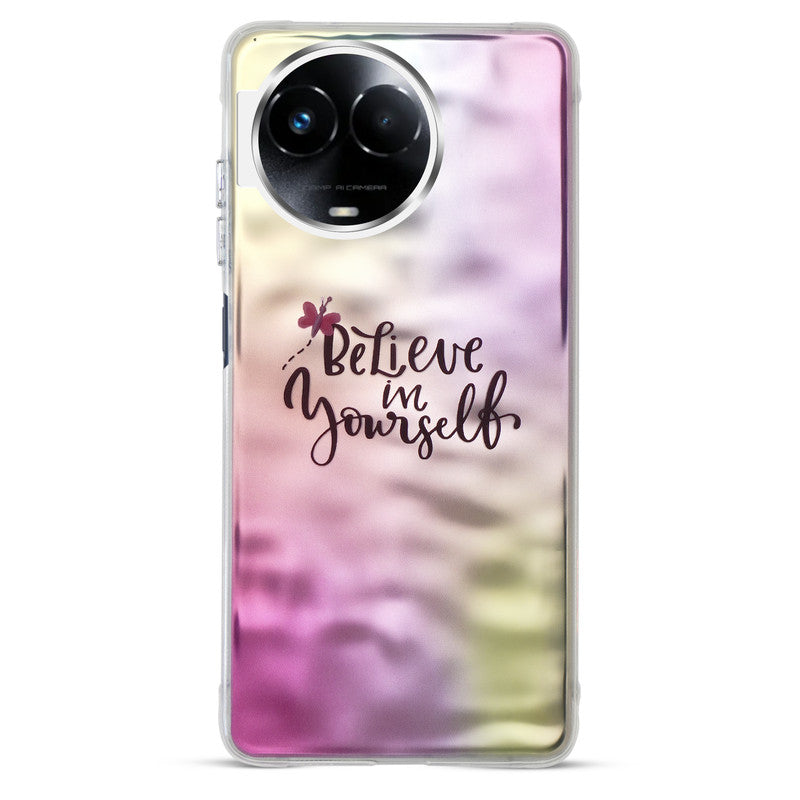 Wrinkle & Artistic Wave Printed Phone Case For Realme 11X 5G