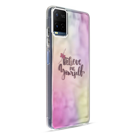 Wrinkle & Artistic Wave Printed Phone Case For Vivo Y21 2021