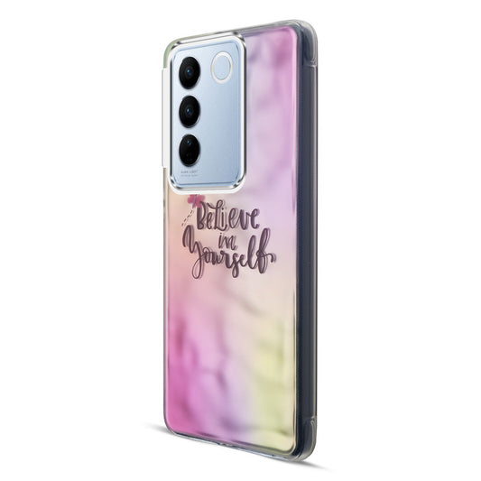 Wrinkle & Artistic Wave Printed Phone Case For Vivo V27