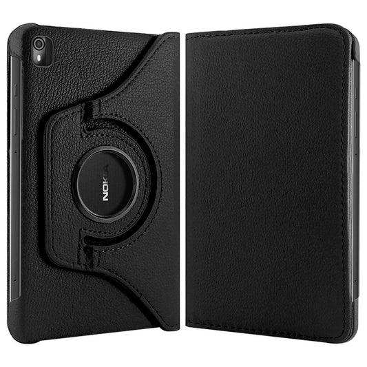 360 Degree Rotating PU Leather Tablet Flip Cover For Nokia T10