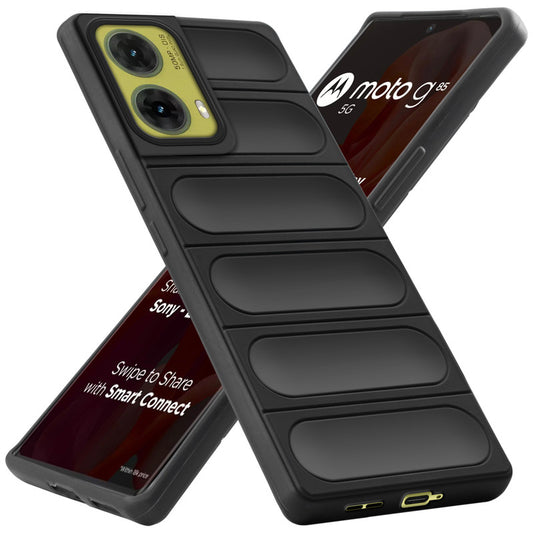 Liquid Soft Silicone Case Minimalistic Design With Camera Protection Back Cover For Motorola Moto G85 5G