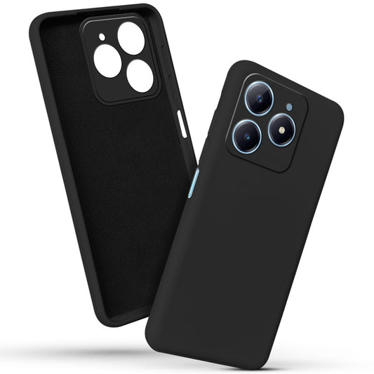 Premium Matte Silicone Back Cover for Realme Narzo N63