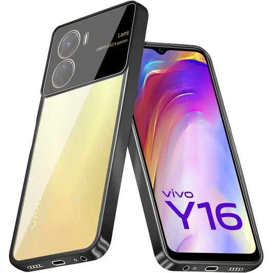 Lens Camera Protection Chrome Case For Vivo Y16