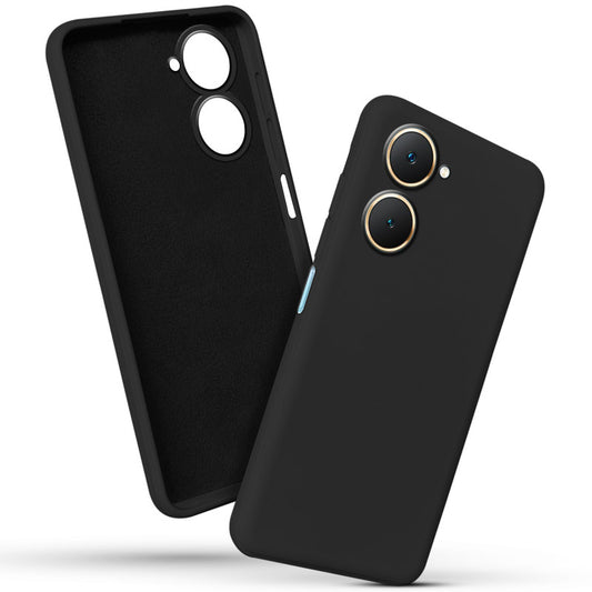 Premium Matte Silicone Back Cover for Vivo T3 Lite 5G