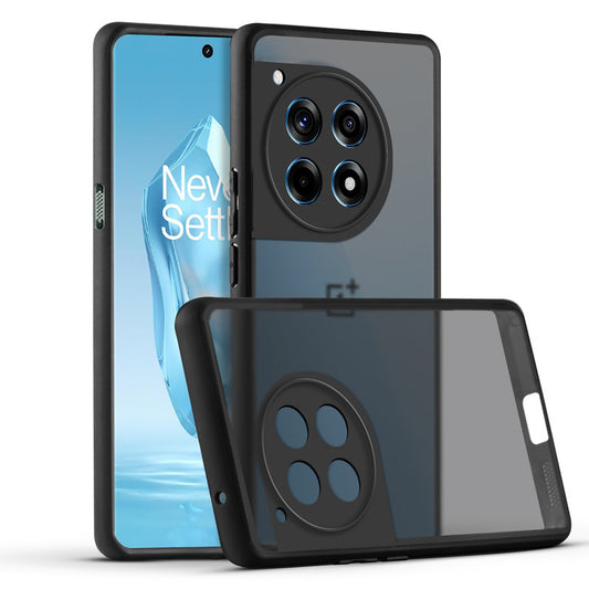 Semi-Transparent Premium Quality Back Cover Case for OnePlus 12R 5G