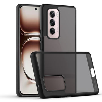 Semi-Transparent Premium Quality Back Cover Case for Oppo Reno 12 5G