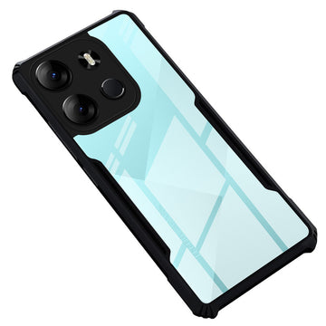 Premium Acrylic Transparent Back Cover for Tecno Spark Go 2023