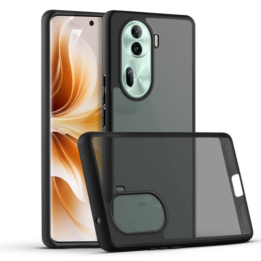 Semi-Transparent Premium Quality Back Cover Case for Oppo Reno 11 Pro 5G