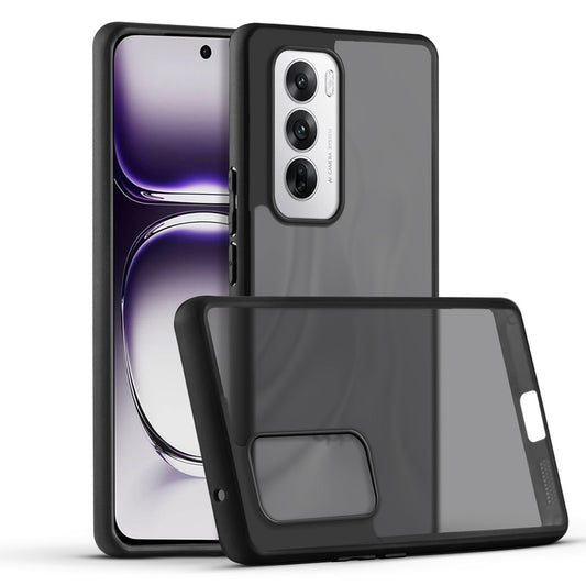 Semi-Transparent Premium Quality Back Cover Case for Oppo Reno 12 Pro 5G