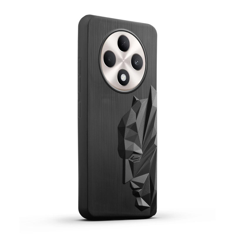 3D Design Camera Ring Case For Oppo F27 5G