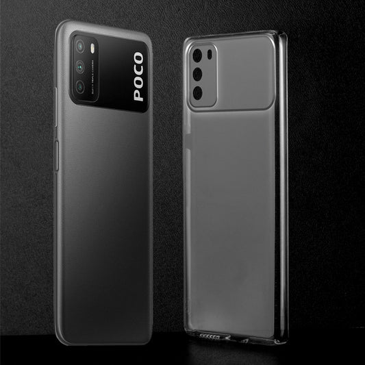 Crystal Clear Hard Back Anti-Yellowing Phone Case For Poco M3 4G