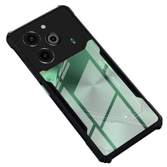 Premium Acrylic Transparent Back Cover for Tecno Pova 6 Neo